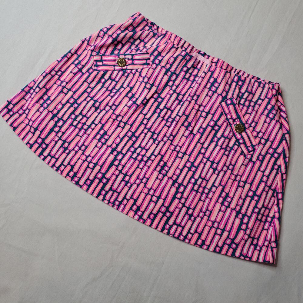 Lilly Pulitzer Women's Size XS The Madison Skort Pink Multi 23343